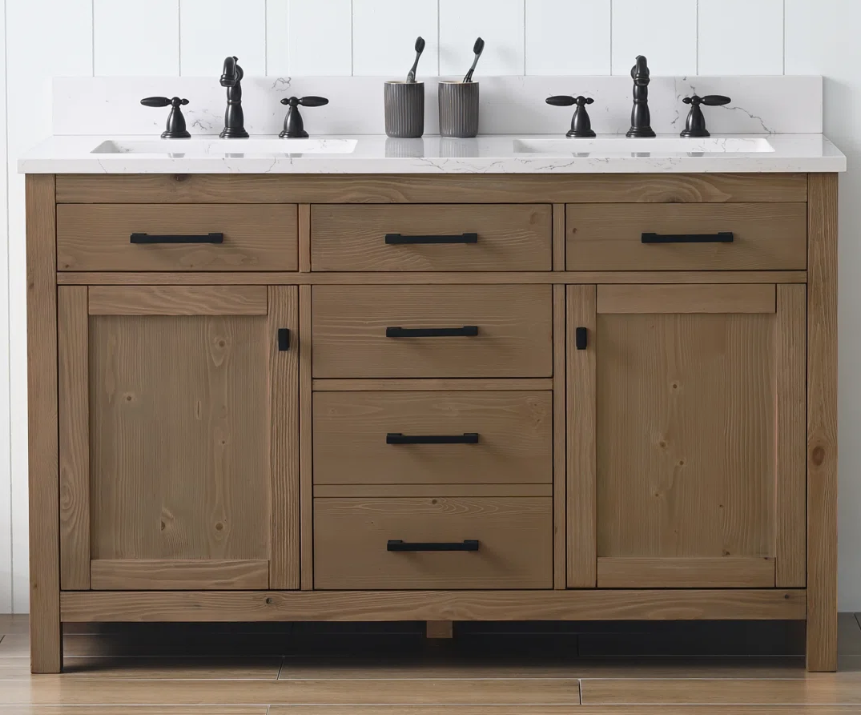 Double Bathroom Vanity Set