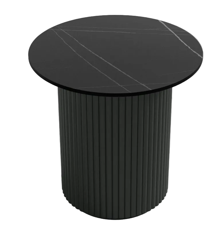 Black Ceramic - Side Table
