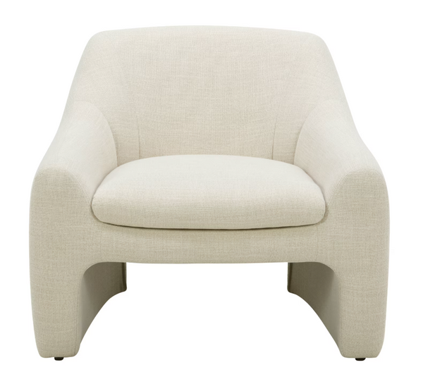 Kenzie Accent Chair Fabric Cream