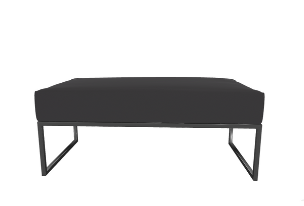 Black Arcadia Outdoor Ottoman