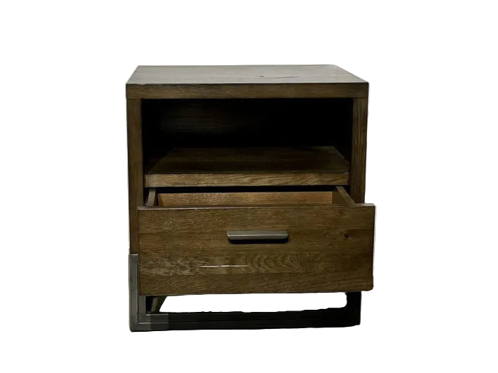 Wood Nightstand