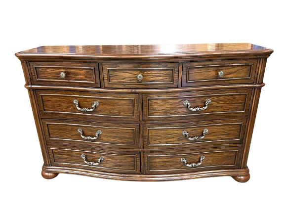 Walnut Dresser  (minor damage)