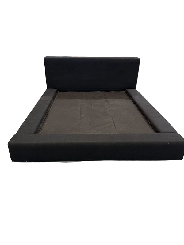 Black - Movie Night Storage Bed - Queen