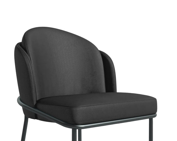 Angel Dining Chair - Trento Jet Black