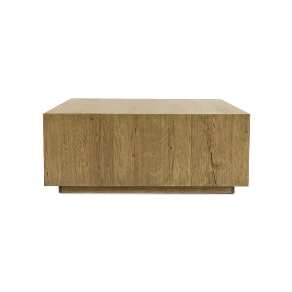 Light Brown Oak - Square Coffee Table
