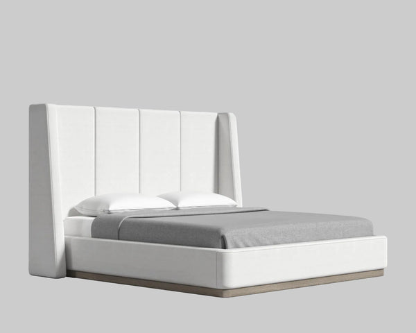 Swan queen bed