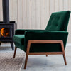 Balsam Green Chair- Style Mid-century modern