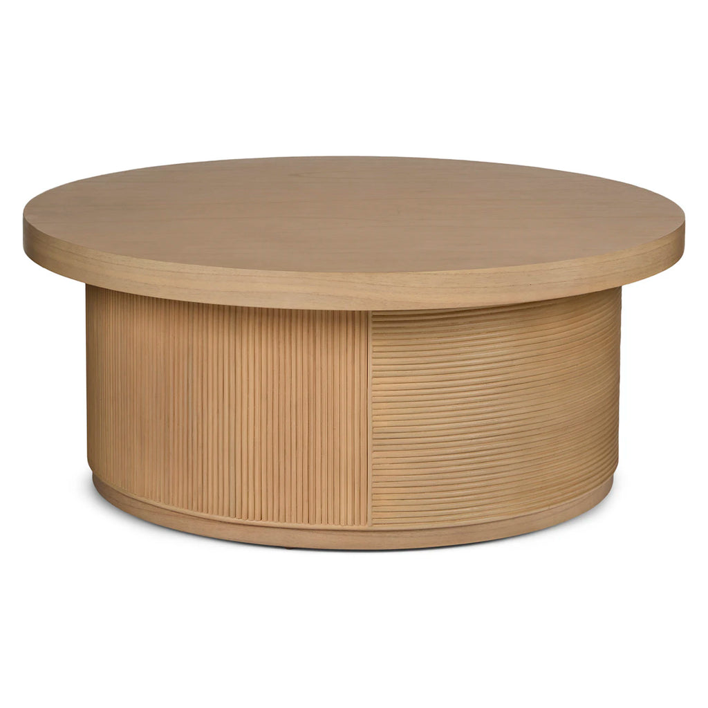 Round Natural Coffee Table
