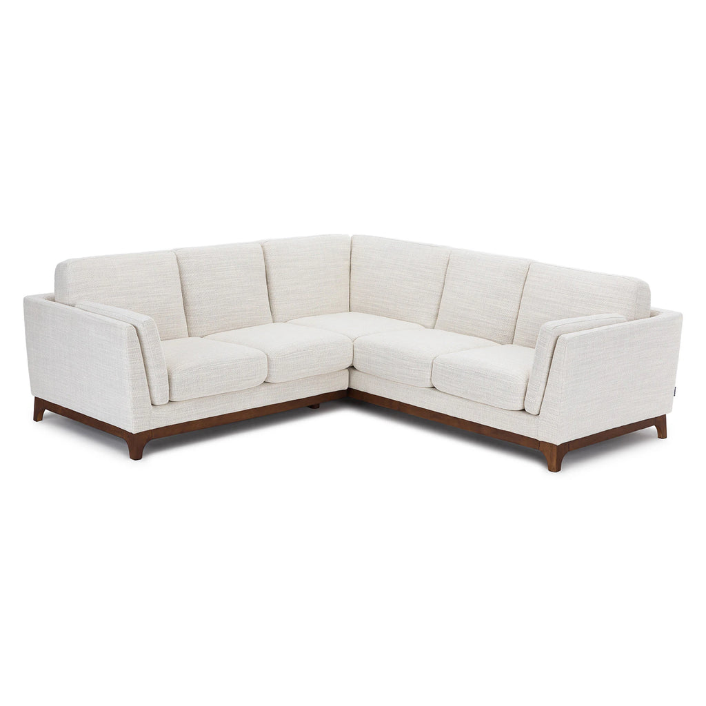 88" Corner Sectional - Fresh White