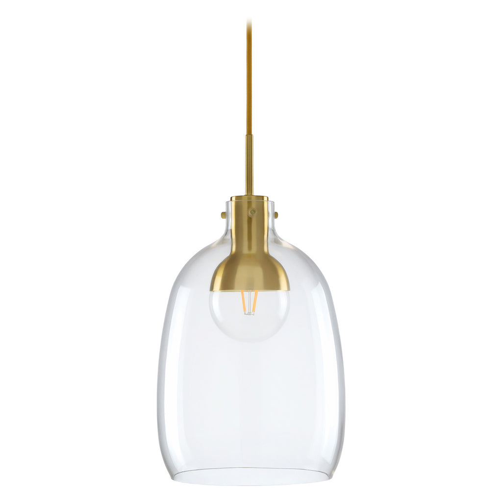 Brass-Jar Pendant Lamp