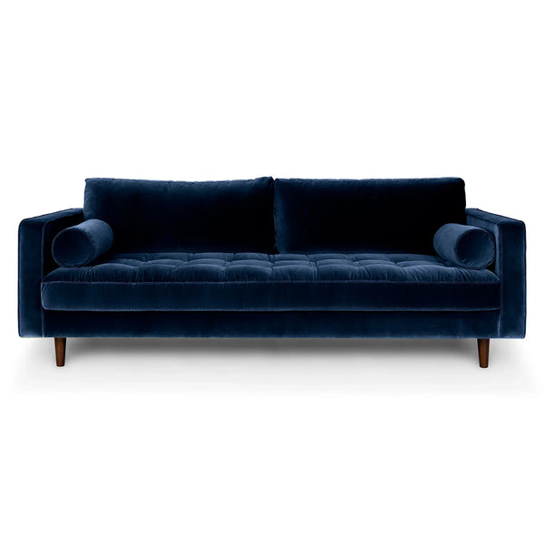 Velvet Sofa - loveseat 72