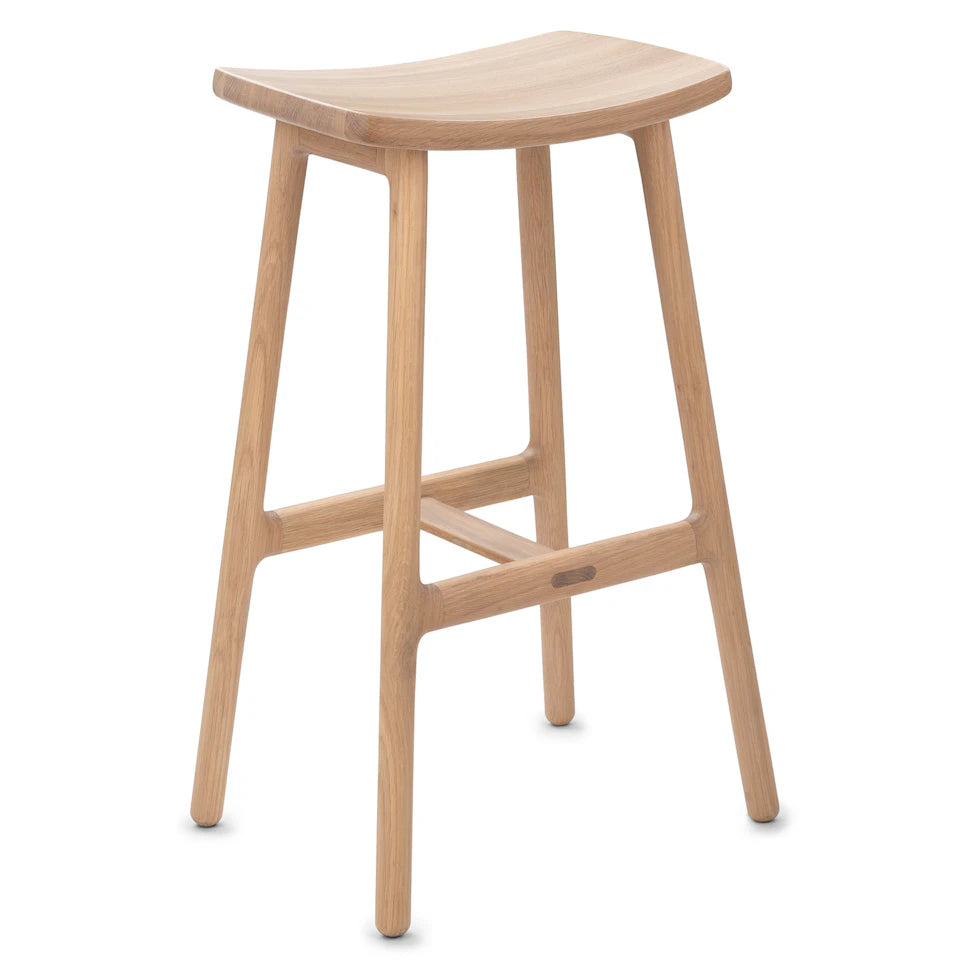 Light Oak Counter Stool (Minor damage)