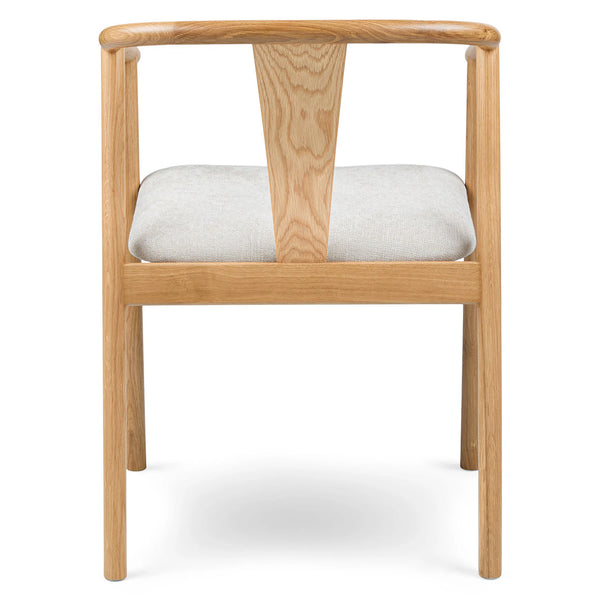 Gray Oak Dining Chair