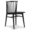 Black Dining Chair (set of 2) (minor damage)