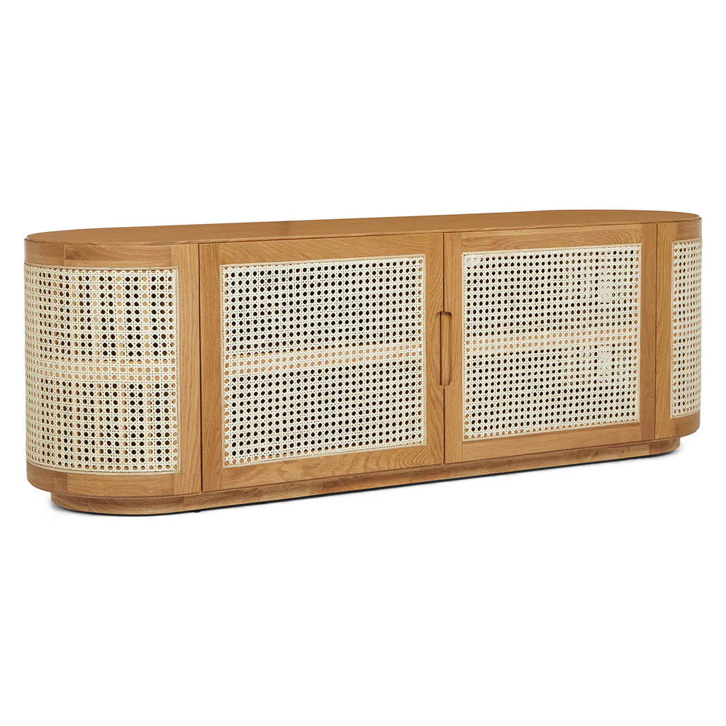 OAK 63" Media Unit