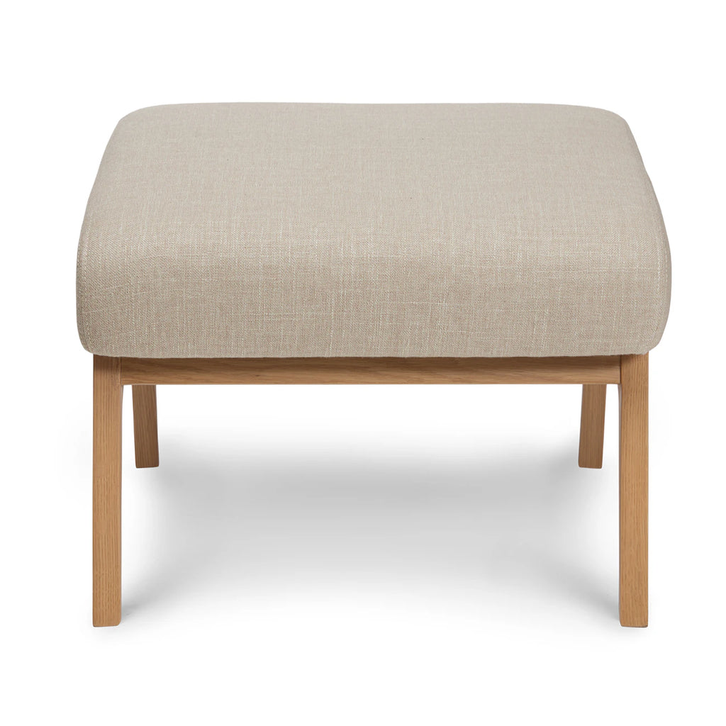 OAK and Cream ottoman