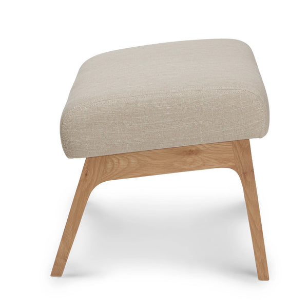 OAK and Cream ottoman