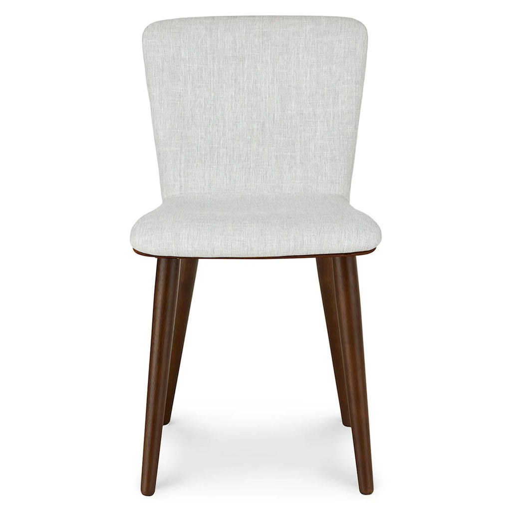 Walnut and Mist Gray Dining chair