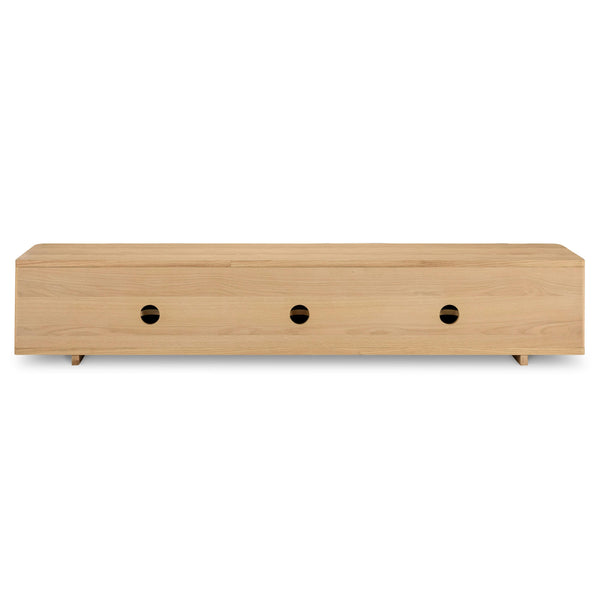 Low Media Unit 79'' - White Oak