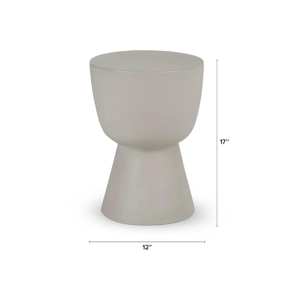 Outdoor Side Table - Steam Gray