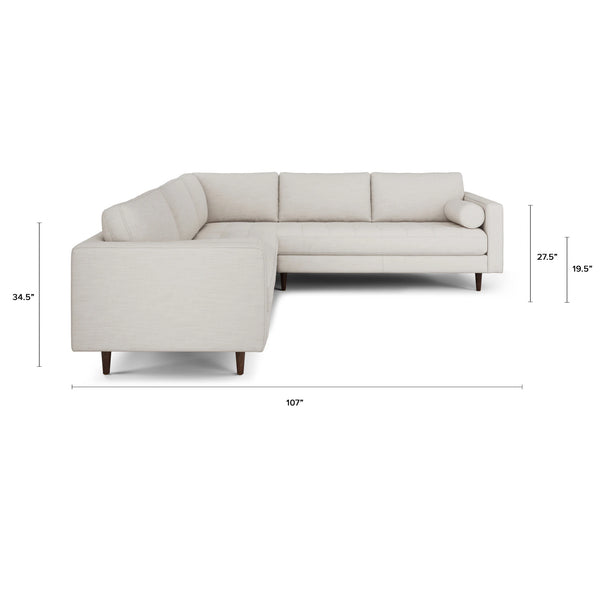 Tufted Sectional 107