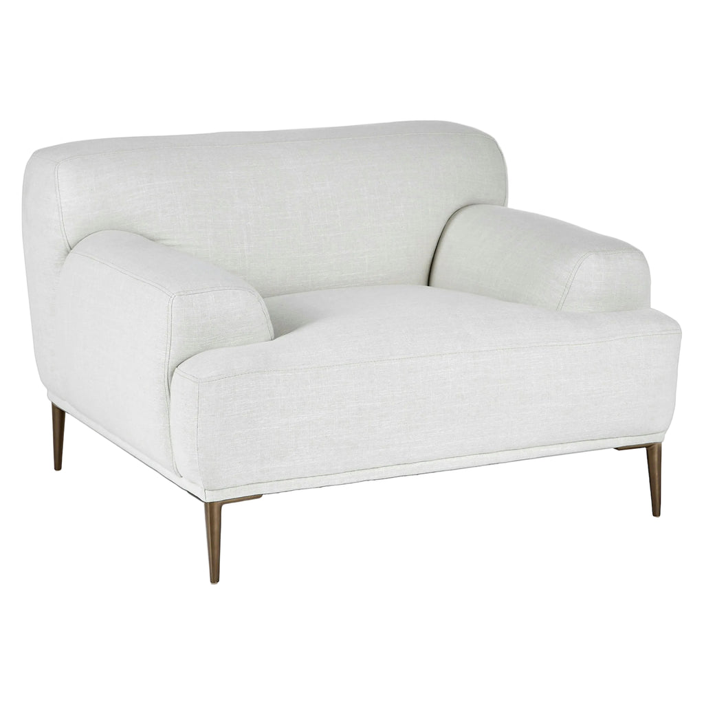 42.5" Lounge Chair - Quartz White