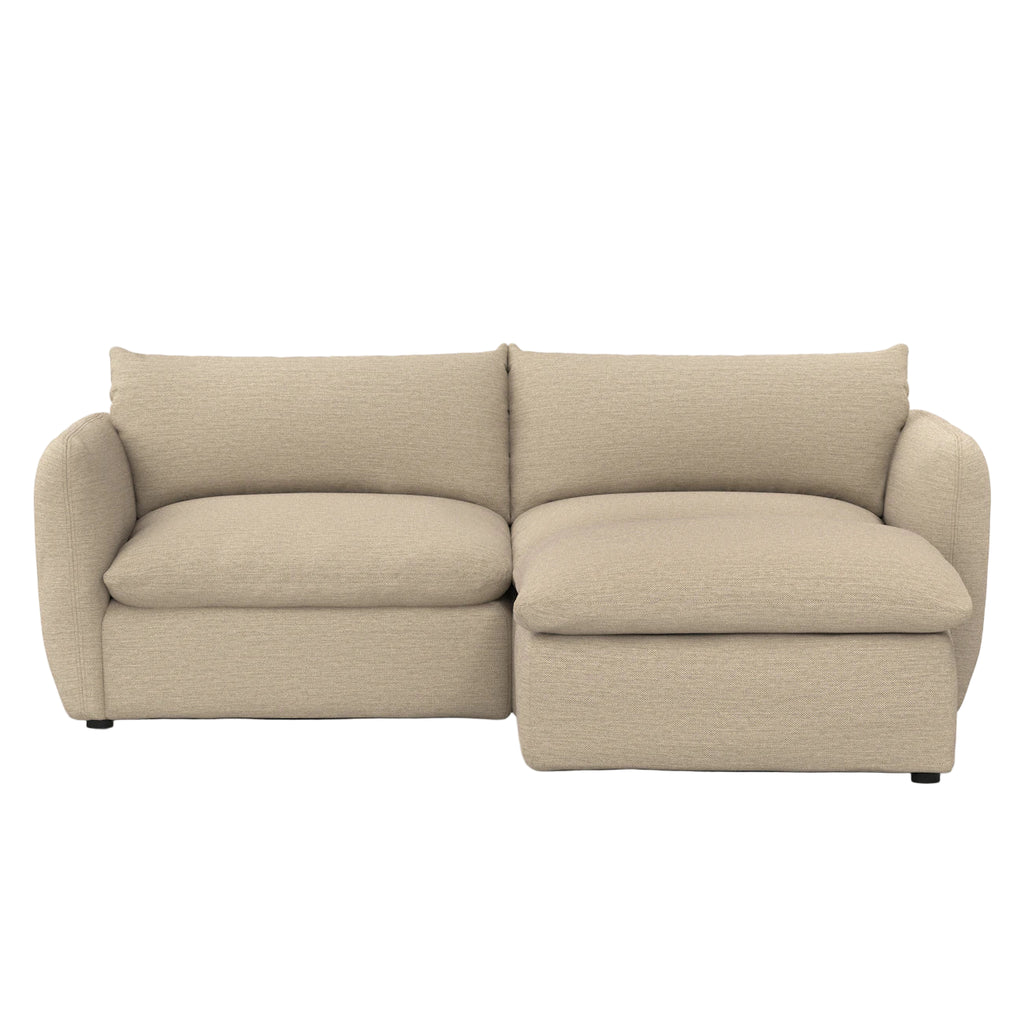 92" Modular Sectional - Silver Taupe