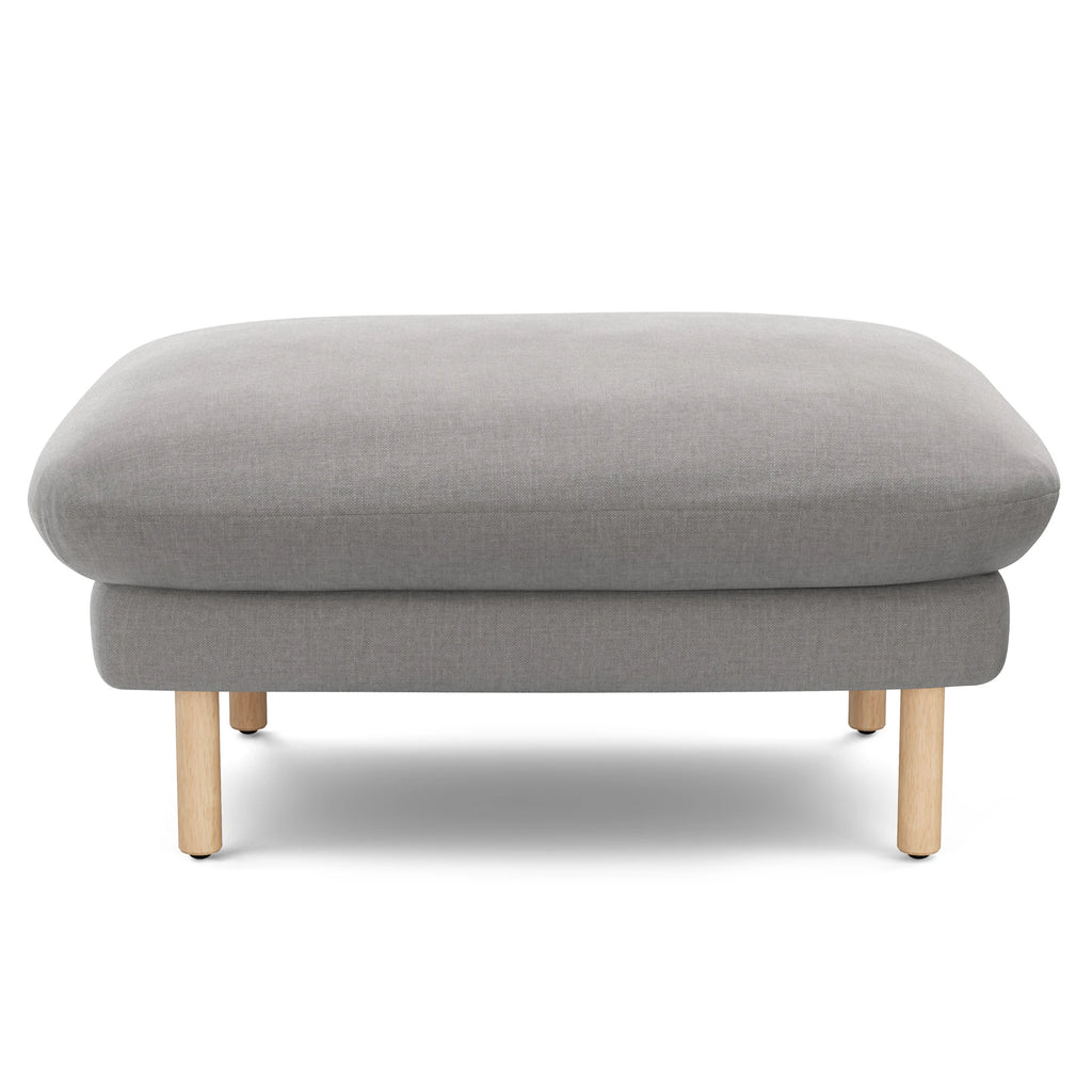 Sanders Ottoman - Hestia Gray