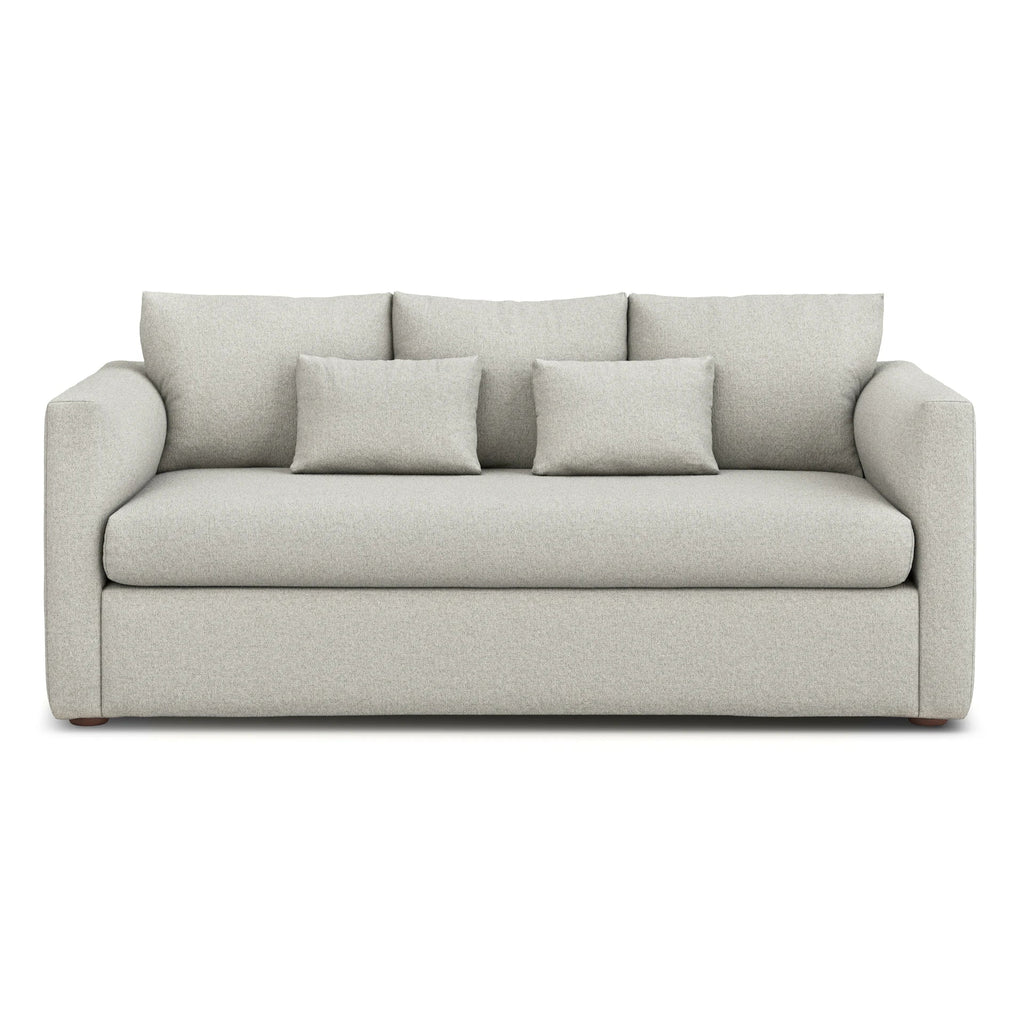Clover Ivory  Fabric Couch(Minor Damage)