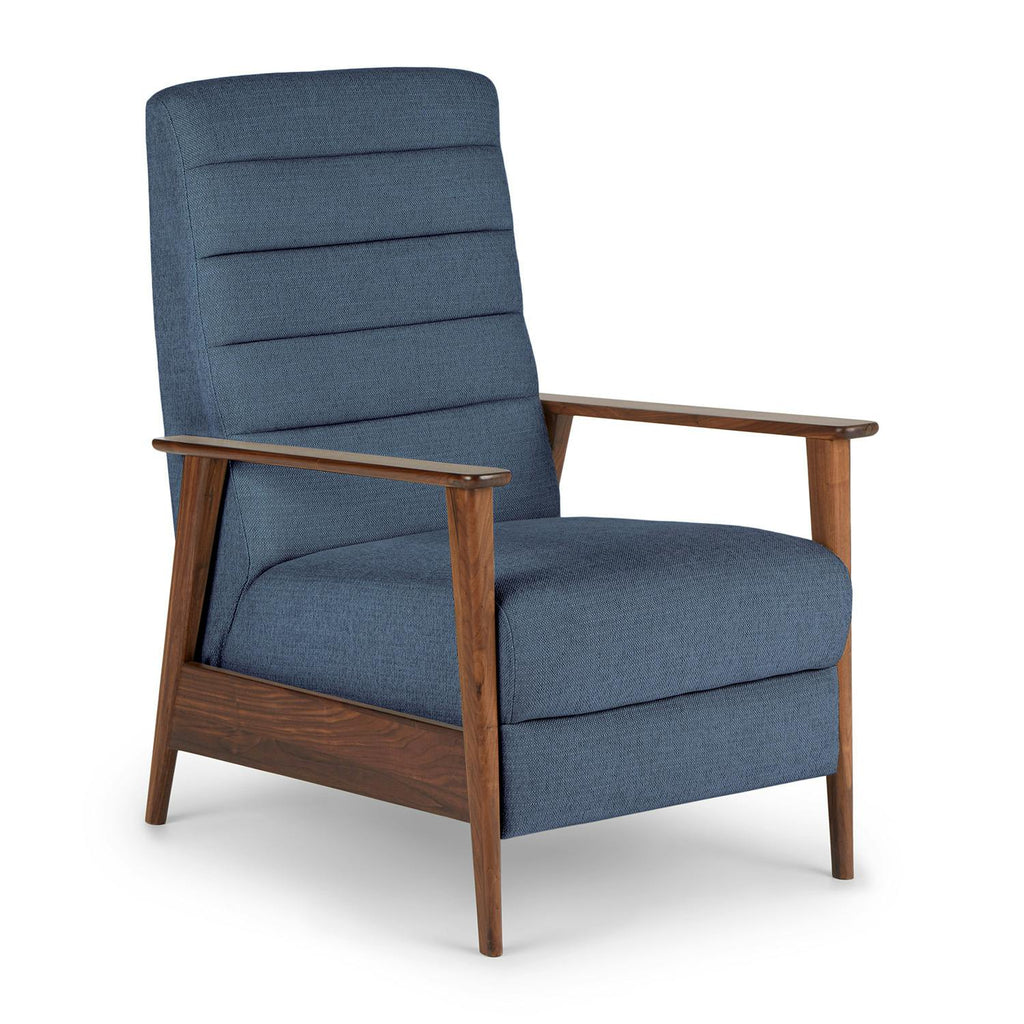 Reclining Lounge Chair - Blue - 28.5"