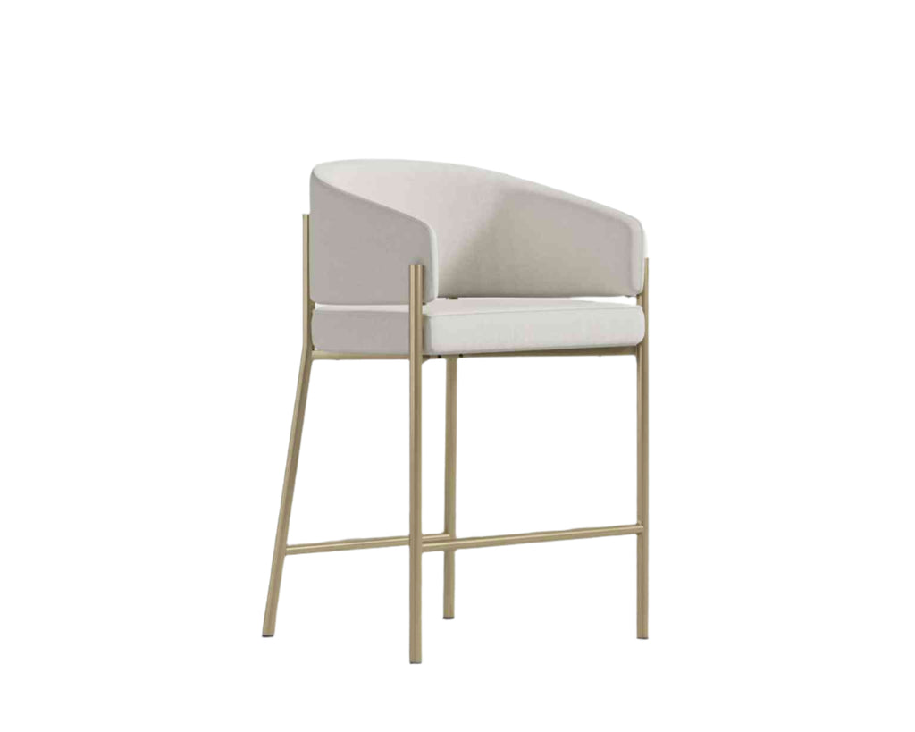 U Counter Stool Beige