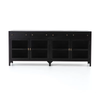 Metal Media Console - Black (Minor damage)