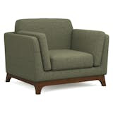 Green armchair (minor damage)