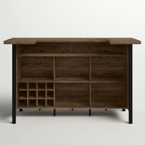 Walnut Home Bar