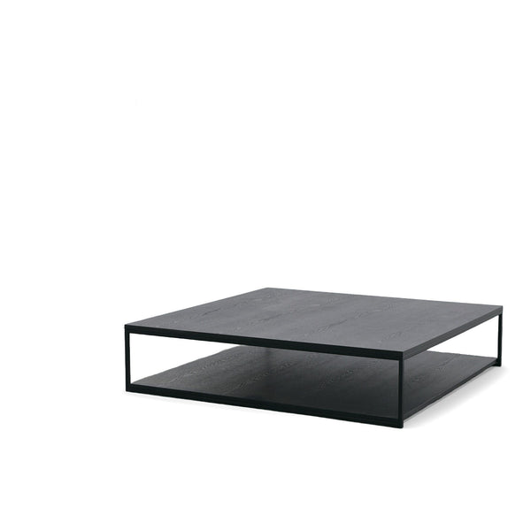 Modern Square Coffee Table black (minor damage)