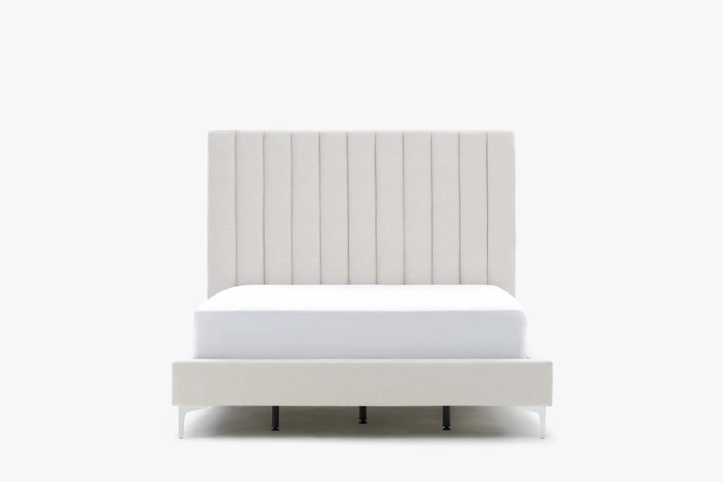 Parker Beige Queen Bedframe