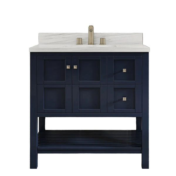 Navy Blue Vanity