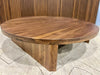 Fielding Round Coffee Table Walnut (minor damage)