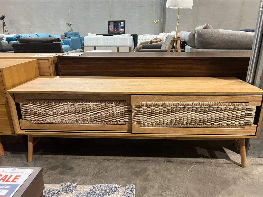 Natural tv stand