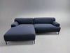 Blue Chaise Sofa (minor color variation)