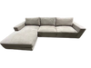 Sydney 3-Piece Chaise Sectional Grey